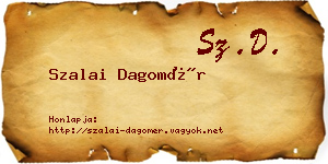 Szalai Dagomér névjegykártya
